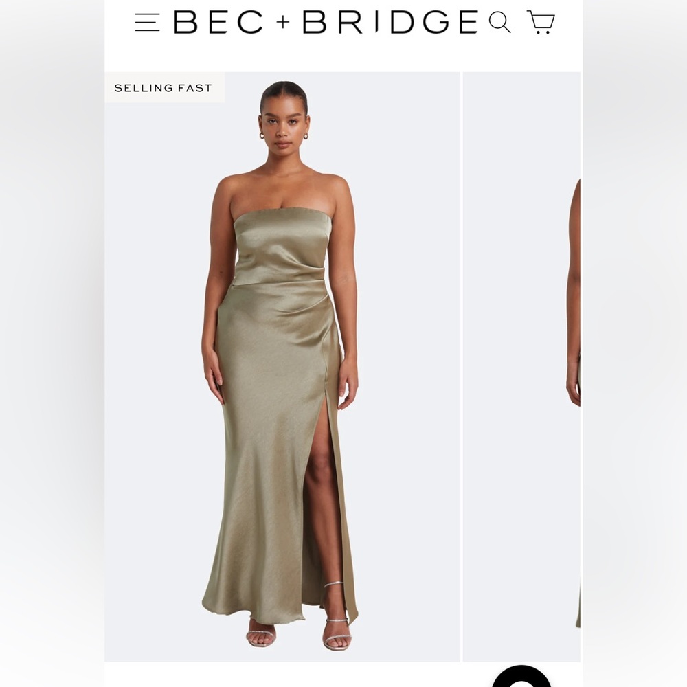 COPY - Bec + Bridge Strapless The Dreamer Dress